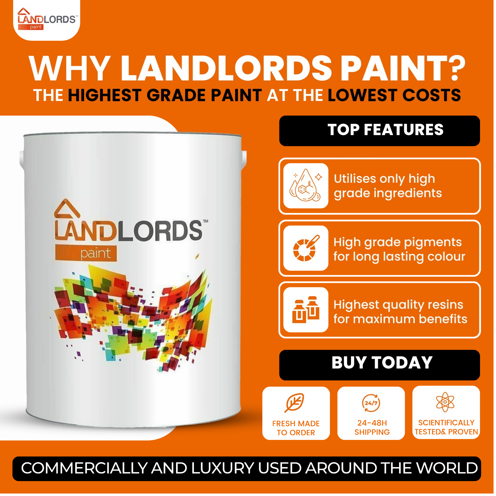 Landlord’s Paint - Garden & Wood Paint