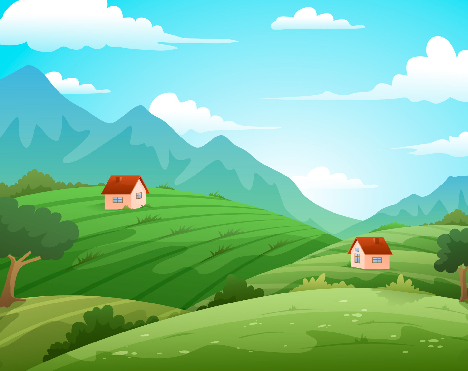 green nature