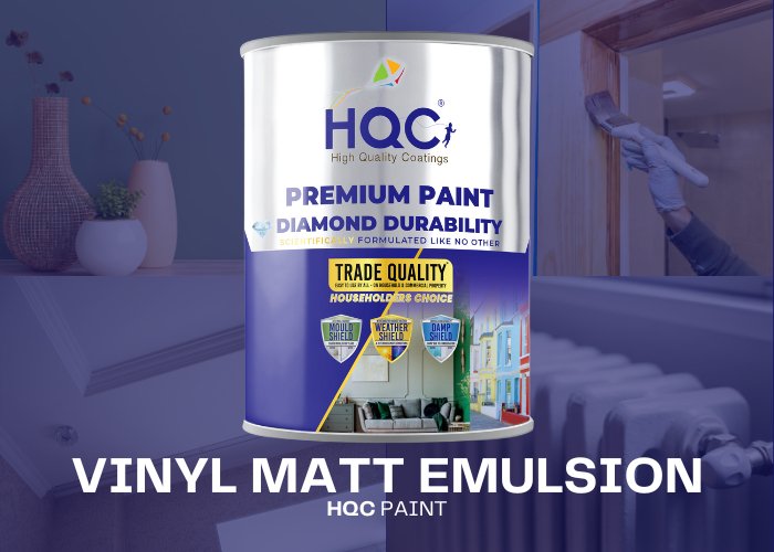 HQC Vinyl Matt Emulsion Paint - PaintOutlet.co.uk
