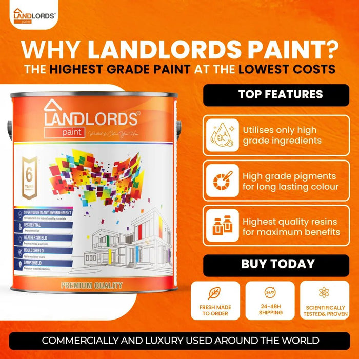 Landlord’s Paint - Eggshell Paint - PaintOutlet.co.uk