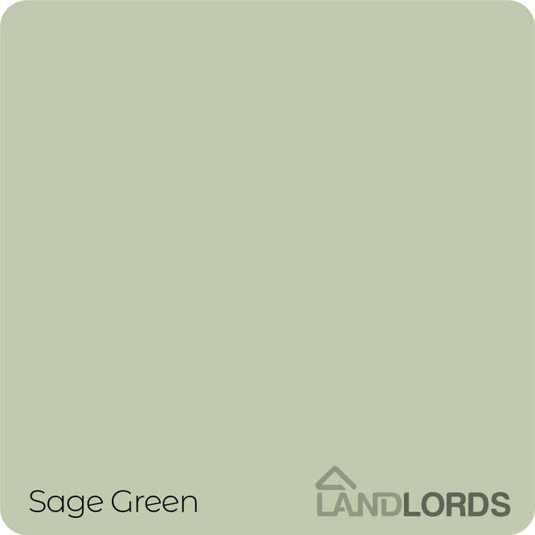 Landlord’s Paint - Eggshell Paint - sage green colour