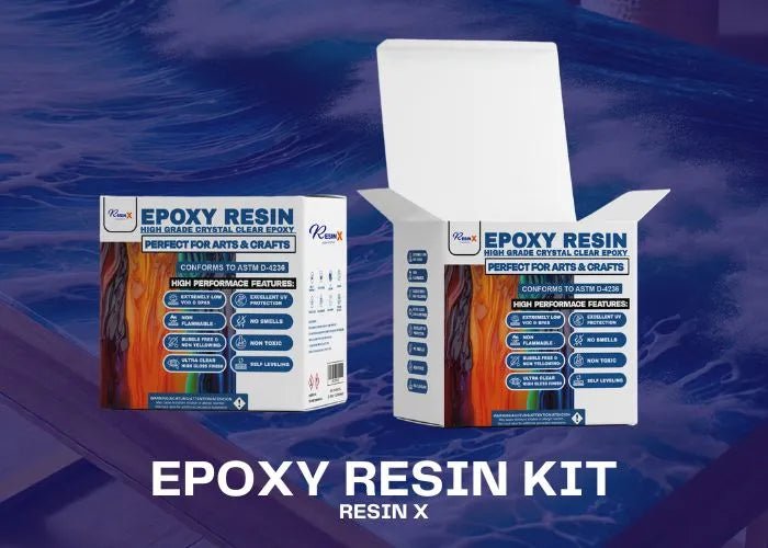 RESIN X - Epoxy Craft Resin - High grade Crystal clear epoxy resin - PaintOutlet.co.uk