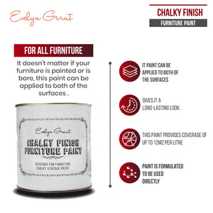 Evelyn Grant Chalky Finish Furniture Paint - PaintOutlet.co.uk