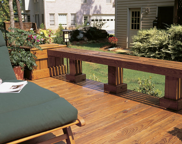 How could you eliminate the dangerous impacts of moisture and water on the wooden structures of a garden? - PaintOutlet.co.uk