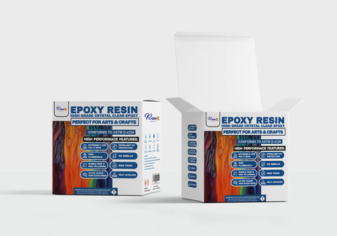 RESIN X - Epoxy Craft Resin - High grade Crystal clear epoxy resin