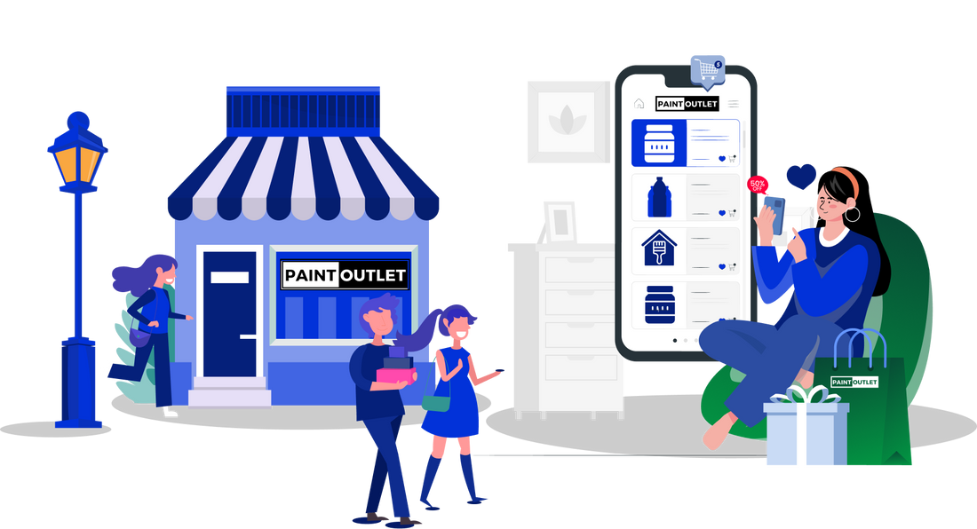 paint outlet - fast delivery