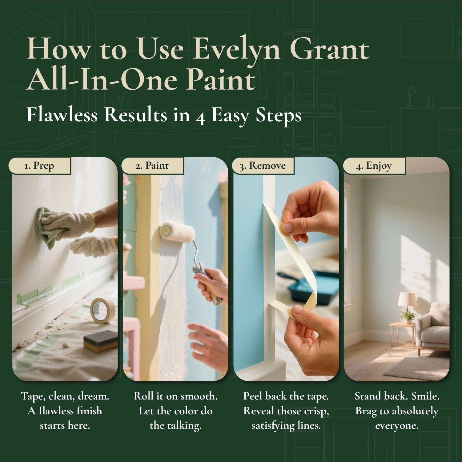 EVELYN GRANT - INTERIOR & EXTERIOR - ALL IN ONE PAINT - PaintOutlet.co.uk