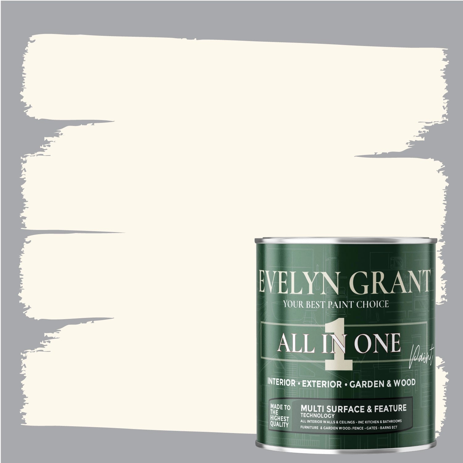 EVELYN GRANT - INTERIOR & EXTERIOR - ALL IN ONE PAINT - PaintOutlet.co.uk