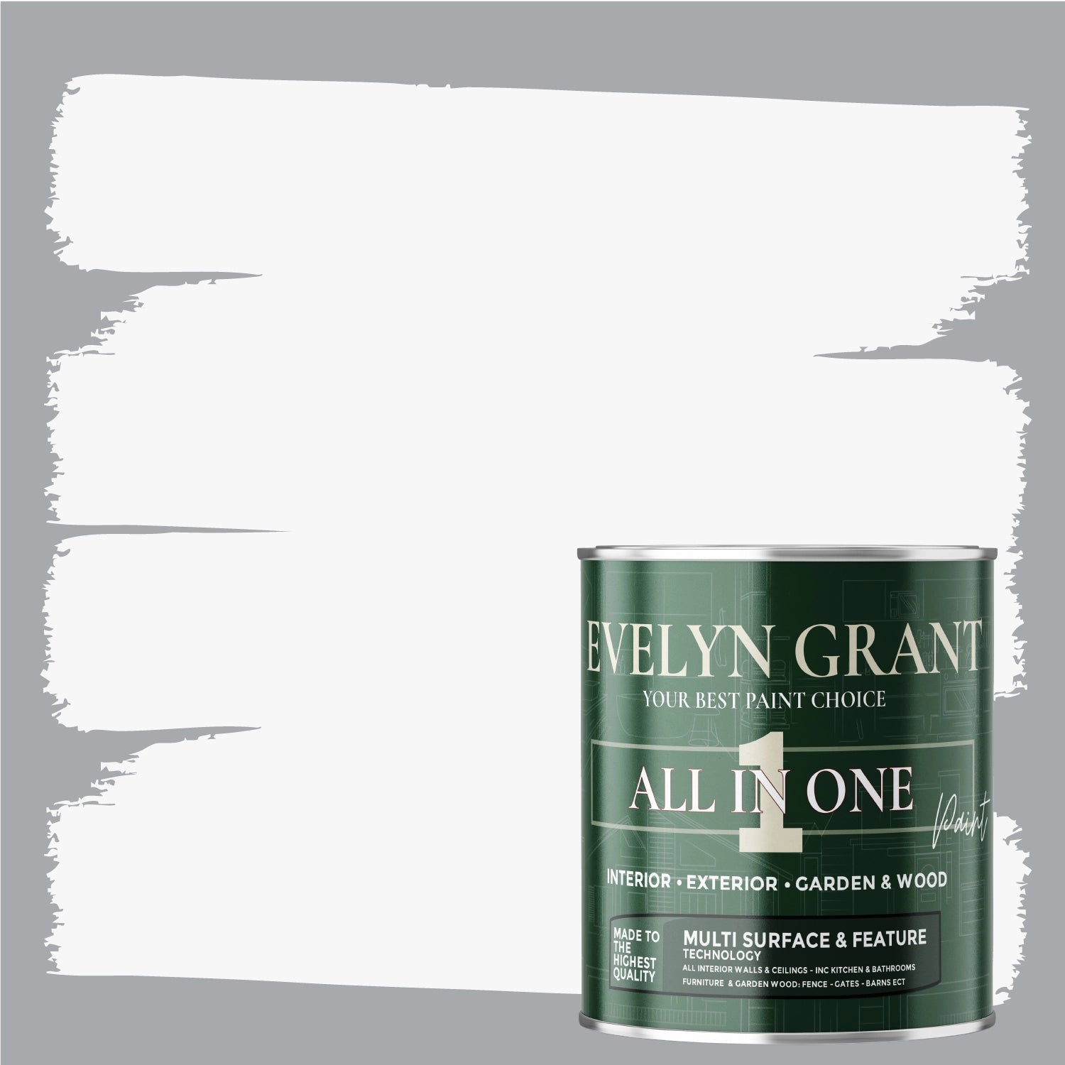 EVELYN GRANT - INTERIOR & EXTERIOR - ALL IN ONE PAINT - PaintOutlet.co.uk