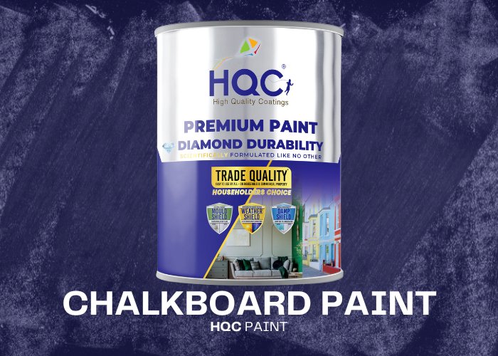 HQC Blackboard And Chalkboard Paint 1 Litre - PaintOutlet.co.uk