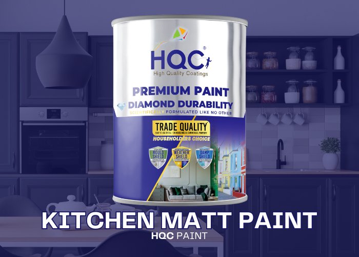 HQC Durable Kitchen Matt Paint - PaintOutlet.co.uk