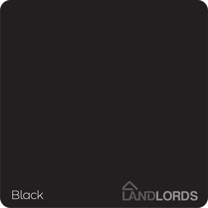 Landlord’s Paint - Masonry Paint - Black colour - PaintOutlet.co.uk