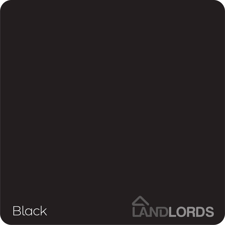 Landlord’s Paint - Masonry Paint - Black colour - PaintOutlet.co.uk