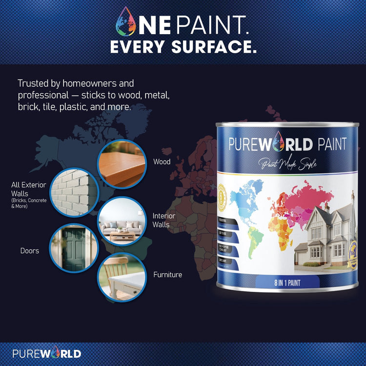 Pureworld - All in one - Interior & exterior Paint - PaintOutlet.co.uk