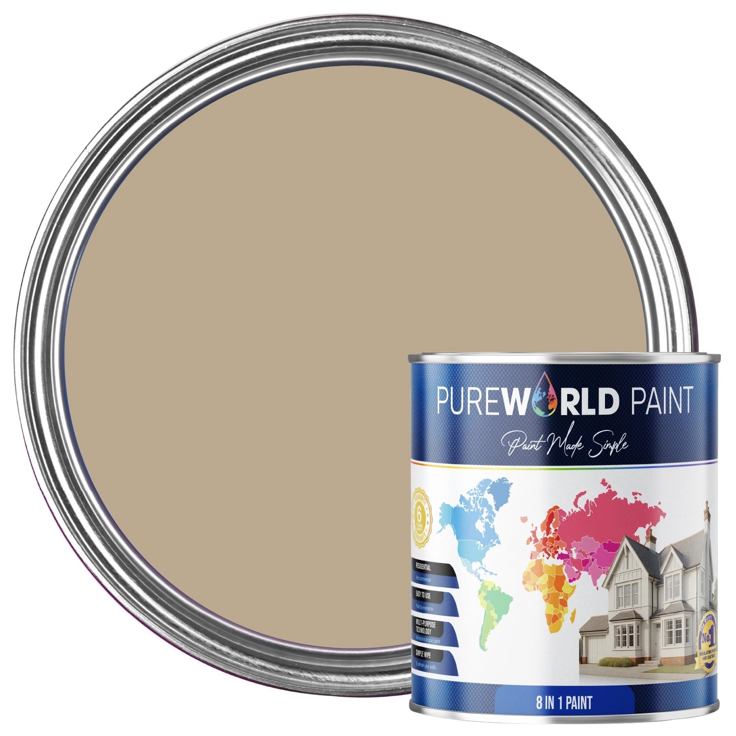 Pureworld - All in one - Interior & exterior Paint - PaintOutlet.co.uk