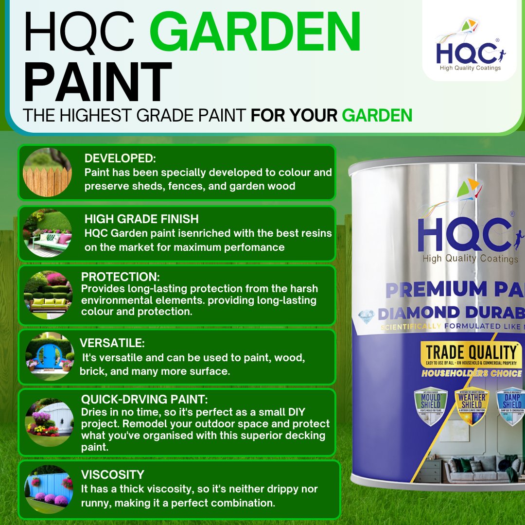 HQC Garden Paint - PaintOutlet.co.uk