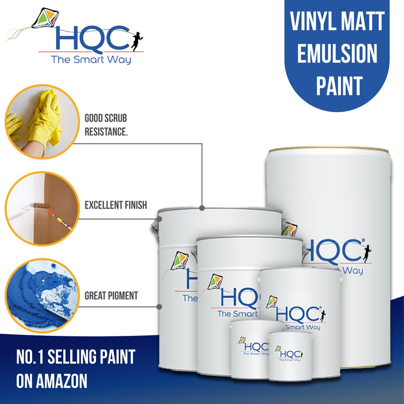 HQC Vinyl Matt Emulsion Paint - PaintOutlet.co.uk